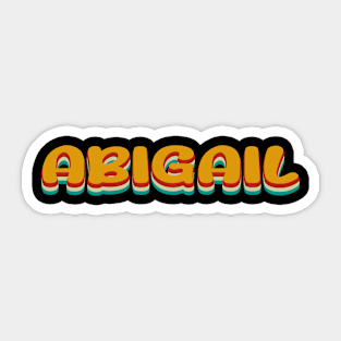 vintage name a Sticker